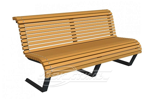 Скамейка стальная «Хико»